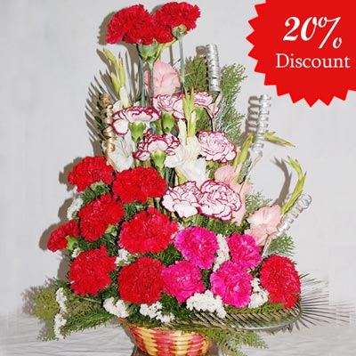 "Happy Day (Flower Basket) - Click here to View more details about this Product